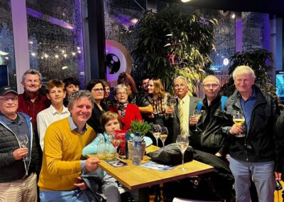 My entire family came to support me!!!!! Festival tent! World Première "Cascadeuses/Stuntwomen" - 18th Zürich Film Festival October, 2022