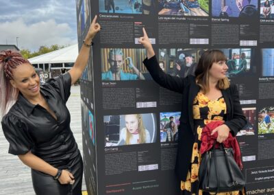 That's us ? there!!!!! World Première "Cascadeuses/Stuntwomen" - 18th Zürich Film Festival October, 2022